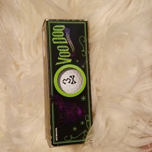 VOO DOO 3Pack Golf Balls. NWOT.
